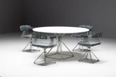 Rudi Verelst Dining Table by Rudi Verhelst for Novalux Belgium 1970s