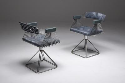 Rudi Verelst Mid Century Modern Novalux dining set by Rudi Verelst 1970s