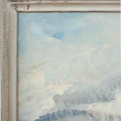 Rudolf Jacobi Rudolf Jacobi German 1889 1972 A snow covered village oil on canvas 