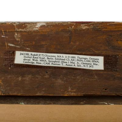 Rudolf Jacobi Rudolf Jacobi German 1889 1972 A snow covered village oil on canvas 