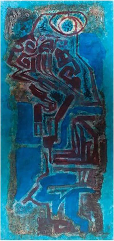 Rudolf Meerbergen Large Artwork by Rudolf Meerbergen II