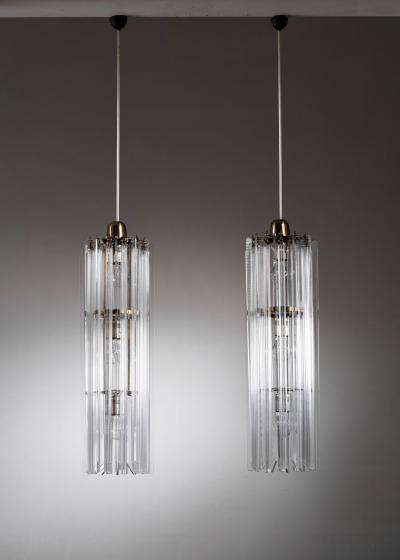 Rudolf Schwarz Pair of Rudolf Schwarz pendant lamps