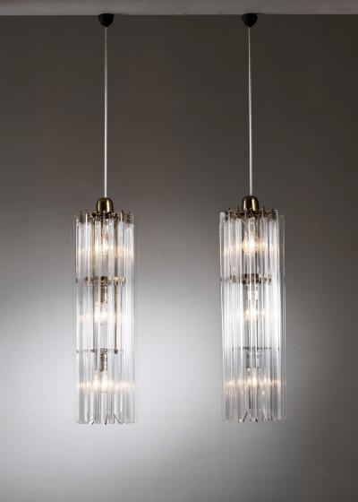 Rudolf Schwarz Pair of Rudolf Schwarz pendant lamps