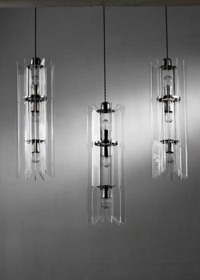 Rudolf Schwarz Rudolf Schwarz set of 3 pendant lamps