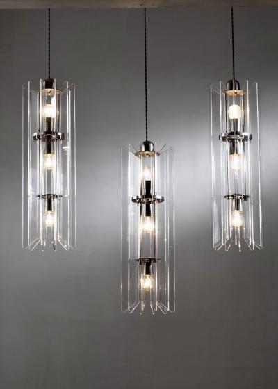 Rudolf Schwarz Rudolf Schwarz set of 3 pendant lamps