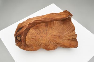Rudolf Steiner School Alder Wood Bowl in the manner of Rudolf Steiner Switzerland Mid 20th Century