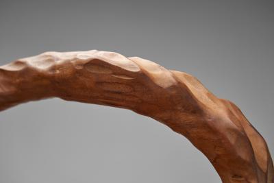 Rudolf Steiner School Alder Wood Bowl in the manner of Rudolf Steiner Switzerland Mid 20th Century