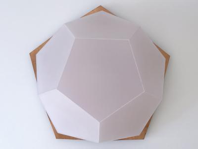 Rudolf Steiner School Large Rare Rudolf Steiner School Anthroposophical Ceiling or Wall Fixture 1960s