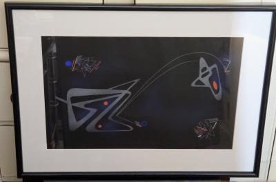 Rudolf Von Huhn Rudolf von Huhn Cadence No 1 1955 Gouache Corcoran Exhibited