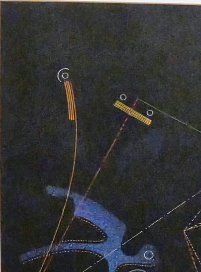 Rudolf Von Huhn Rudolf von Huhn Composition Gouache on Paper