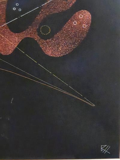 Rudolf Von Huhn Rudolf von Huhn Composition Gouache on Paper