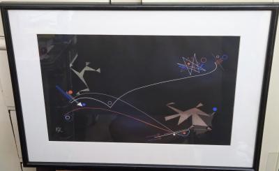 Rudolf Von Huhn Rudolf von Huhn Danse Geometrique No 2 1955 Gouache on Paper