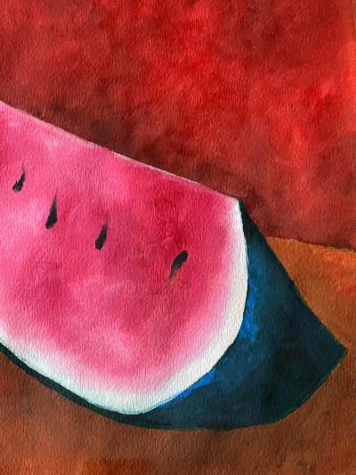 Rufino Tamayo Framed Mexican Watercolor on Paper Attributed to Rufino Tamayo