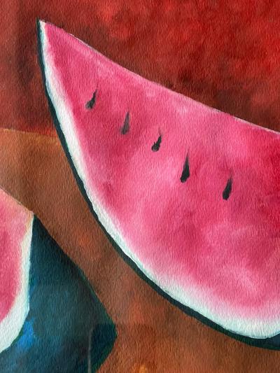 Rufino Tamayo Framed Mexican Watercolor on Paper Attributed to Rufino Tamayo