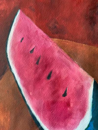 Rufino Tamayo Framed Mexican Watercolor on Paper Attributed to Rufino Tamayo