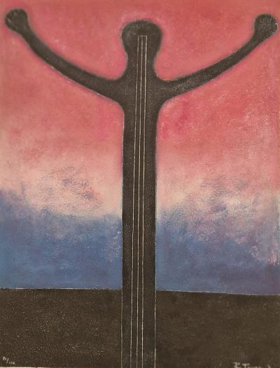 Rufino Tamayo Hombre con Brazos Abiertos
