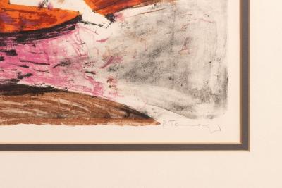 Rufino Tamayo Rufino Tamayo Lithograph The Red Horse of The Apocalypse Mexico 1959