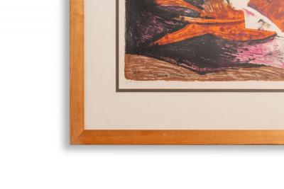 Rufino Tamayo Rufino Tamayo Lithograph The Red Horse of The Apocalypse Mexico 1959