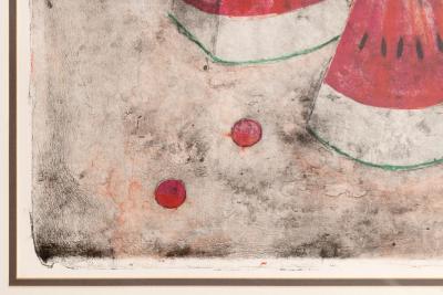 Rufino Tamayo Rufino Tamayo Watermelon Lithograph Sandia no 2 Mexico 1969