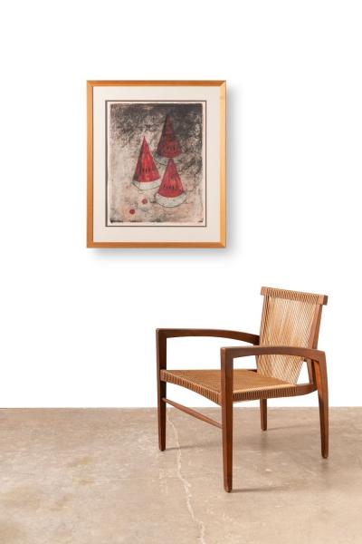 Rufino Tamayo Rufino Tamayo Watermelon Lithograph Sandia no 2 Mexico 1969