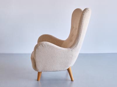 Runar Engblom Runar Engblom Armchair Designed for Hotel Vaakuna Helsinki Boman Finland 1951