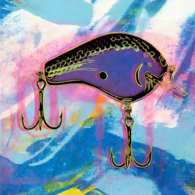 Rupert Jasen Smith Fishing Lure on Gold III Purple 