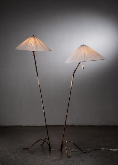 Rupert Nikoll Pair of Rupert Nikoll Sumatra floor lamps