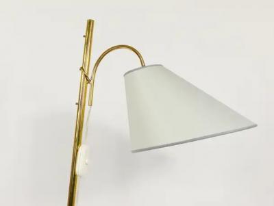 Rupert Nikoll Rupert Nikoll Adjustable Dornstab Mid Century Brass Floor Lamp Austria 1950s