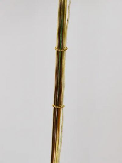 Rupert Nikoll Rupert Nikoll Adjustable Dornstab Mid Century Brass Floor Lamp Austria 1950s