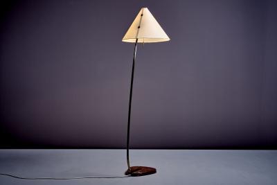 Rupert Nikoll Rupert Nikoll Floor Lamp with red Marble Base