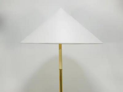 Rupert Nikoll Rupert Nikoll Sumatra Mid Century Brass Floor Lamp Vienna Austria 1950s