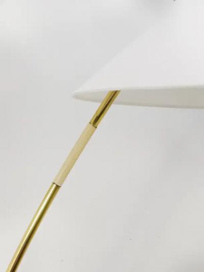 Rupert Nikoll Rupert Nikoll Sumatra Mid Century Brass Floor Lamp Vienna Austria 1950s