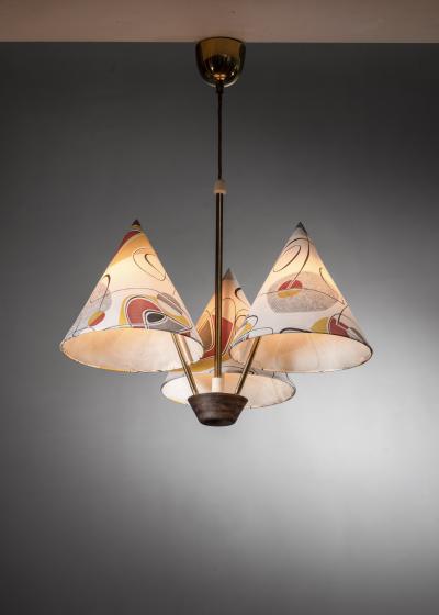 Rupert Nikoll Rupert Nikoll chandelier with 3 shades
