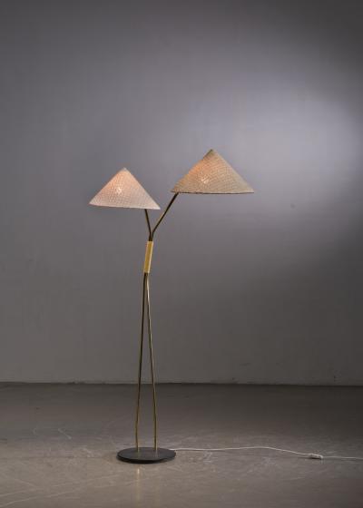 Rupert Nikoll Rupert Nikoll floor lamp with 2 shades