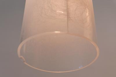 Rupert Nikoll Set of Three Mid Century Modern Pendant Lamps by Rupert Nikoll Austria 1970s