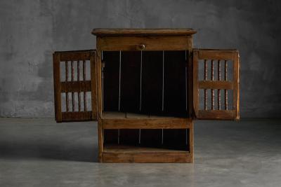 Rural Art Populaire Pantry Cabinet Spain 19th Century