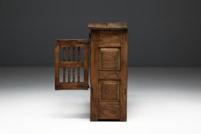 Rural Art Populaire Pantry Cabinet Spain 19th Century
