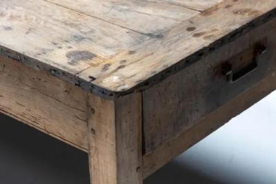 Rural Art Populaire Table France 19th Century