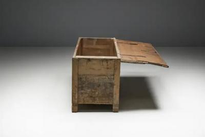 Rural Primitive Chest France 19th Century