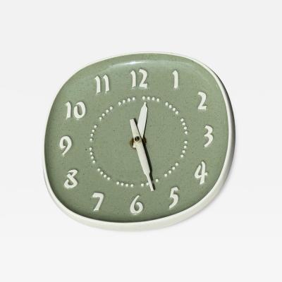 Russel Wright MID CENTURY CERAMIC CLOCK BY RUSSEL WRIGHT