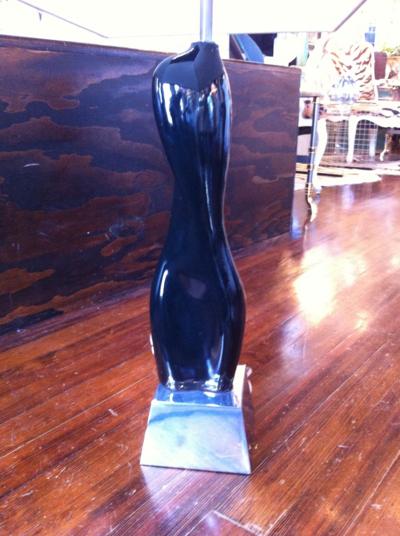 Russel Wright Pair Russel Wright Ceramic Lamps