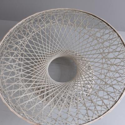 Russell Woodard 1950s Russell Woodard spun firebreglass coffee table America