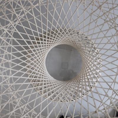 Russell Woodard 1950s Russell Woodard spun firebreglass coffee table America