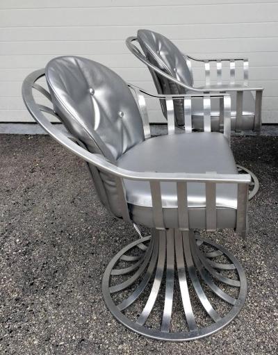 Russell Woodard Set of Four Armchairs by Russell Woodard