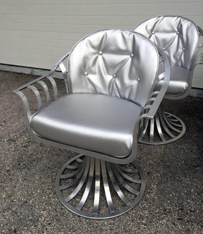 Russell Woodard Set of Four Armchairs by Russell Woodard
