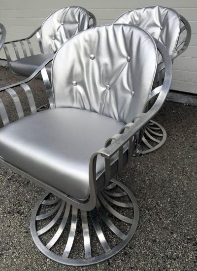 Russell Woodard Set of Four Armchairs by Russell Woodard