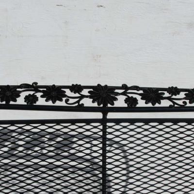 Russell Woodard Woodard Furniture Mid Century Woodard Style Patio Settee