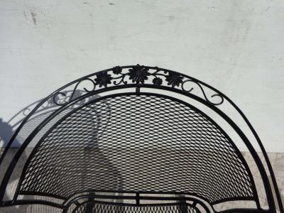 Russell Woodard Woodard Furniture Mid Century Woodard Style Patio Settee