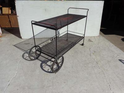 Russell Woodard Woodard Furniture Mid Century Woodard Style Patio Settee