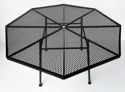 Russell Woodard Woodard Furniture Mid century Russell Woodard Octagonal Mesh Dining Table